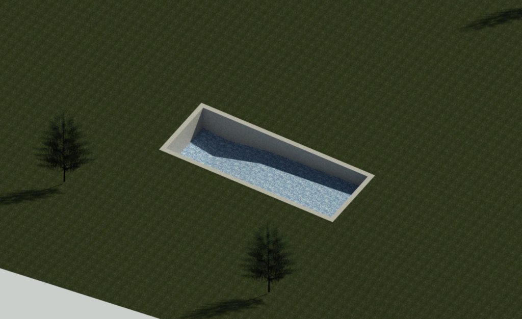 Render piscina Render de la práctica de piscina Render piscina